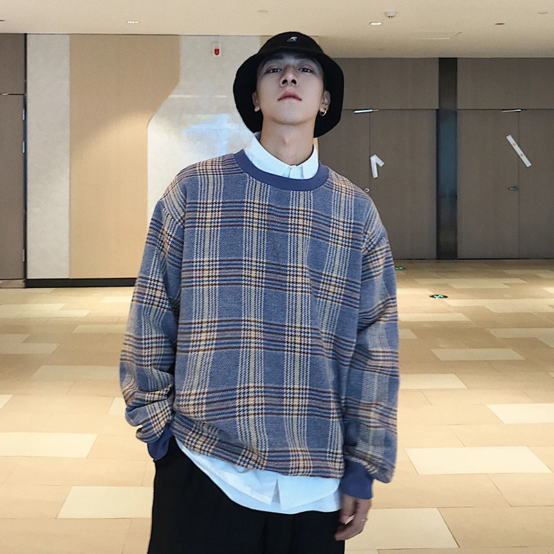 Autumn New Hoodies Men Fashion Retro Casual Plaid Pullover Man Streetwear Wild Hip Hop Loose Sweatshirt Male Hoodie Clothes
Autumn New Hoodies Men Fashion Retro Casual Plaid Pullover Man Streetwear Wild Hip Hop Loose Sweatshirt Male Hoodie Clothes