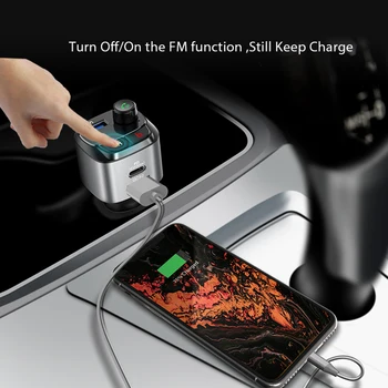 Practical Car FM Transmitter Durable Multi-functional Classic Bluetooth Handsfree MP3 Player QC3.0 +PD USB Fast Charger
Practical Car FM Transmitter Durable Multi-functional Classic Bluetooth Handsfree MP3 Player QC3.0 +PD USB Fast Charger