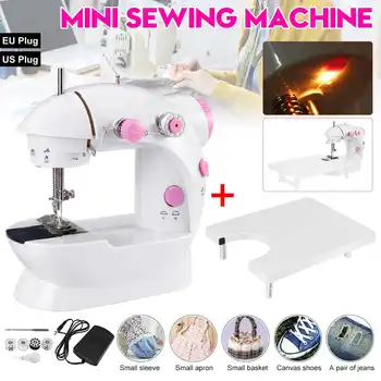 Mini Portable Sewing Machine Electric Stitch Sewing Machine Double Thread And Speed Household Knitting Machine with LED Light
Mini Portable Sewing Machine Electric Stitch Sewing Machine Double Thread And Speed Household Knitting Machine with LED Light