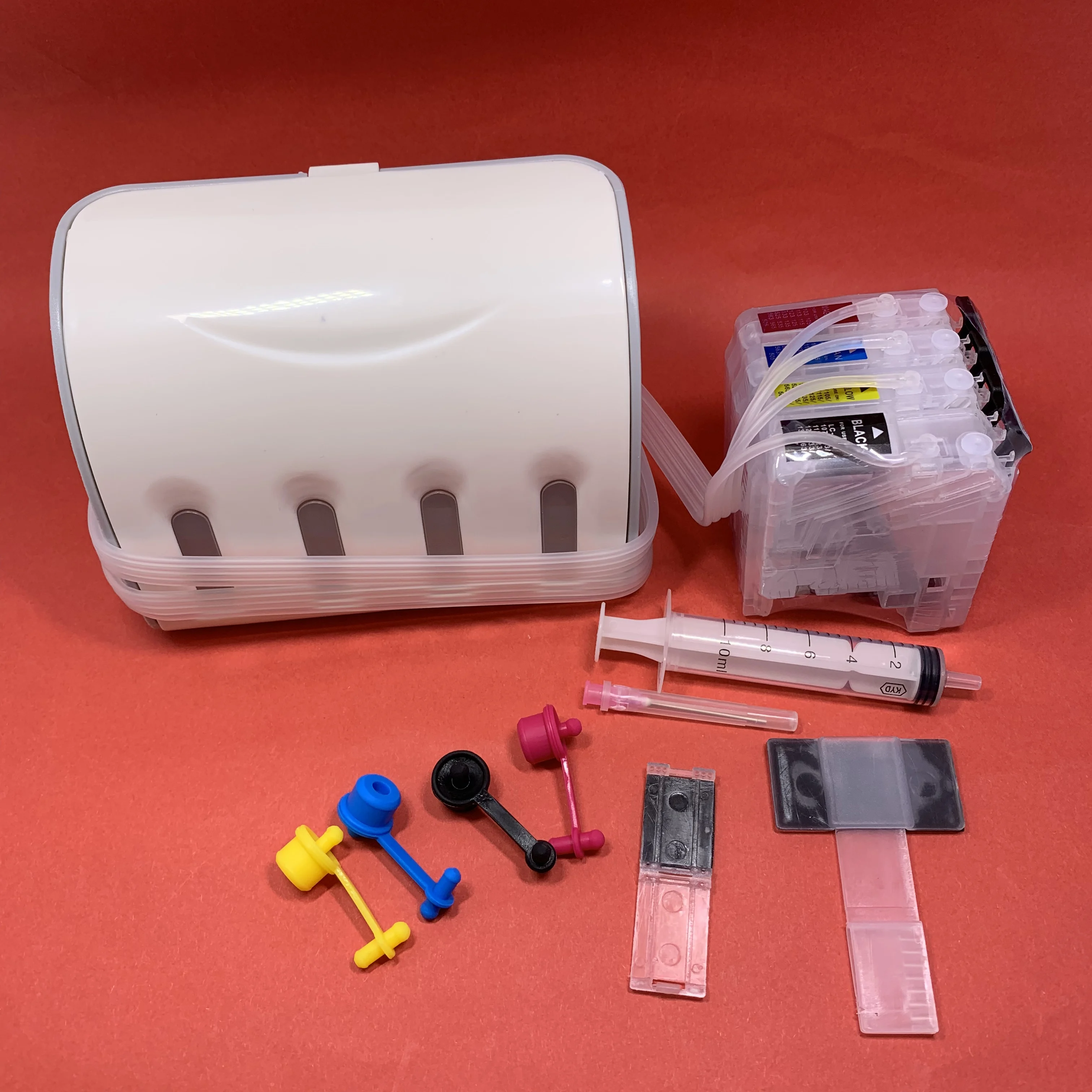 1 set empty CISS ink cartridge with chip LC123 for Brother MFC-J4410DW MFC-J4510DW MFC-J4610DW MFC-J4710DW DCP-J4110DW DCP-J132W
1 set empty CISS ink cartridge with chip LC123 for Brother MFC-J4410DW MFC-J4510DW MFC-J4610DW MFC-J4710DW DCP-J4110DW DCP-J132W