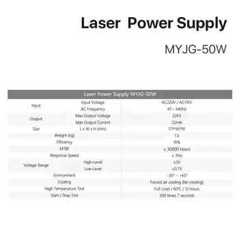 50W CO2 Laser Power Supply for CO2 Laser Engraving Cutting Machine MYJG-50W category
50W CO2 Laser Power Supply for CO2 Laser Engraving Cutting Machine MYJG-50W category