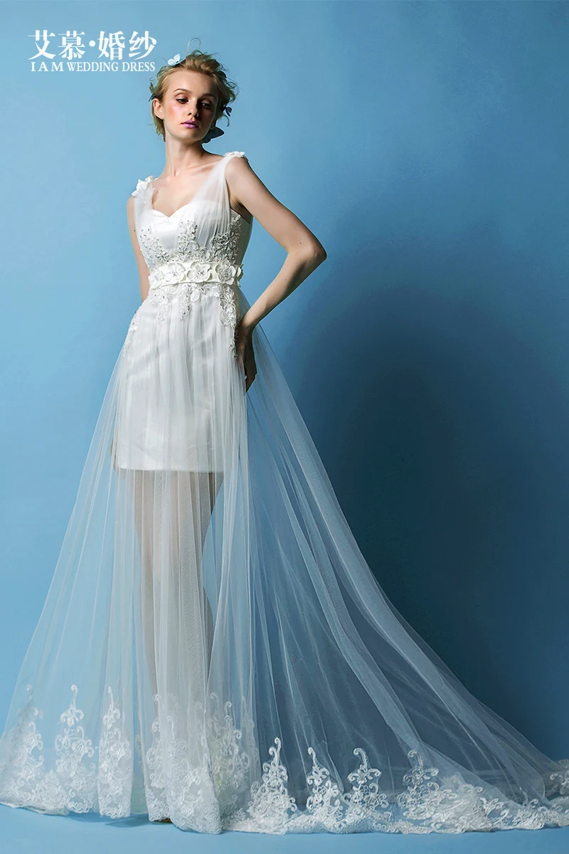 summer dresses 2016 brides Bridal Gowns Vestido De Noiva beach Wedding Dress new Fashion lace appliques beading vestido de noiva
summer dresses 2016 brides Bridal Gowns Vestido De Noiva beach Wedding Dress new Fashion lace appliques beading vestido de noiva