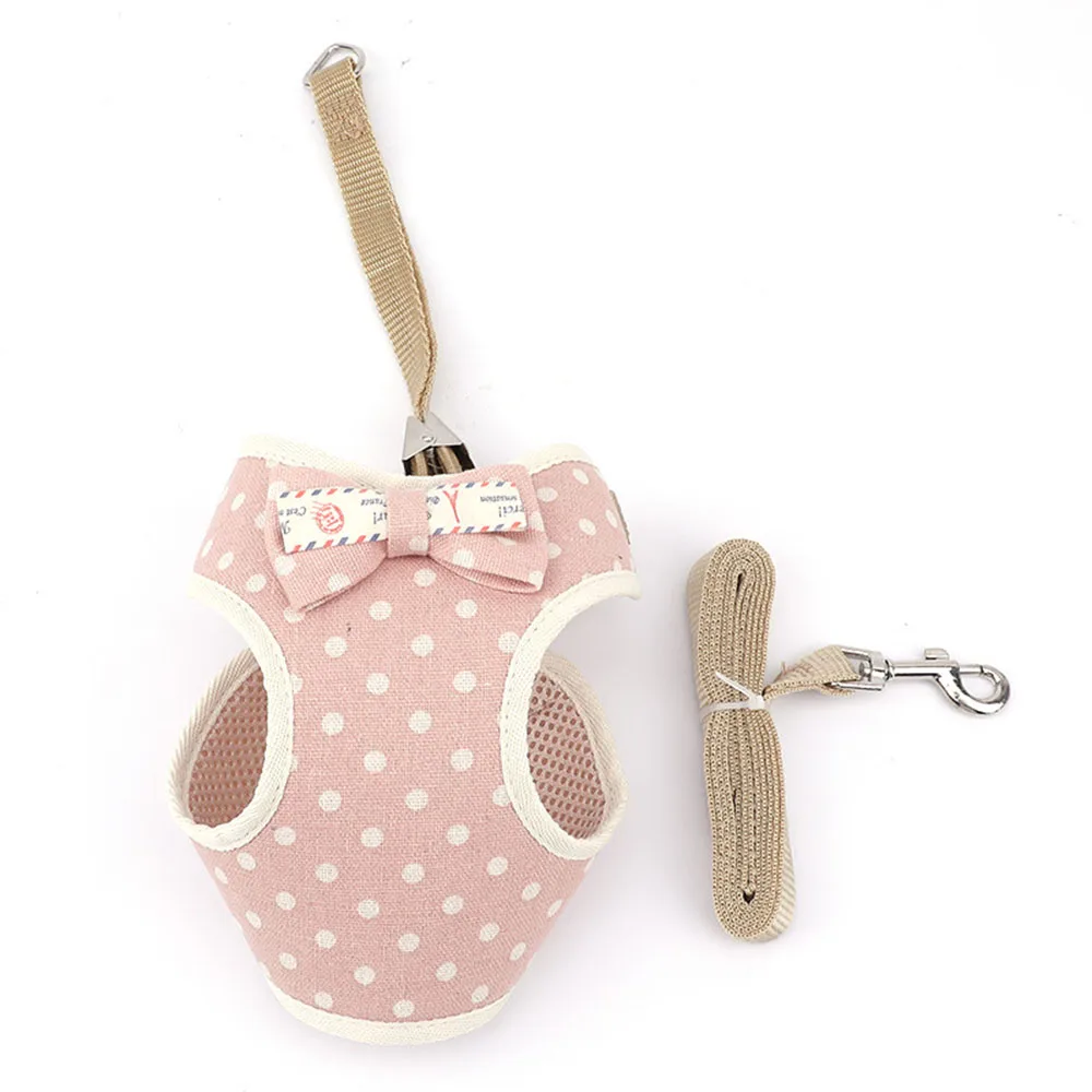Chihuahua harness and leash set
