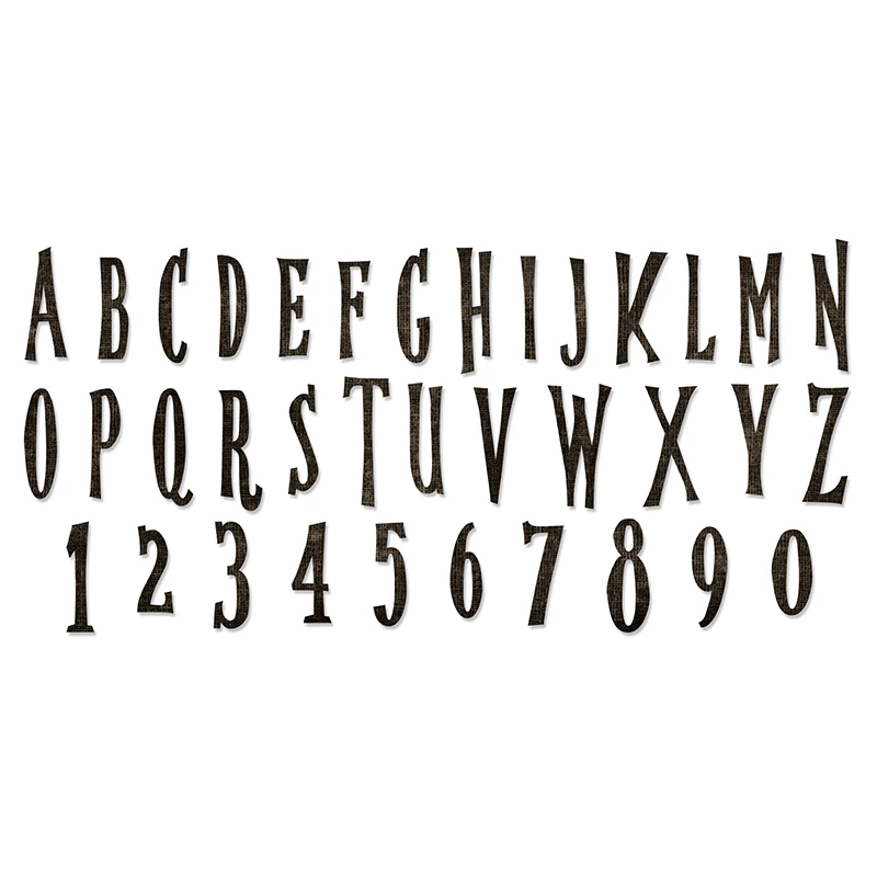 2020 New Hot Alphabet Number Metal Cutting Dies 26 Word Stencils and Scrapbooking Paper For Foil Letter Die Cut Crafts No Stamp
2020 New Hot Alphabet Number Metal Cutting Dies 26 Word Stencils and Scrapbooking Paper For Foil Letter Die Cut Crafts No Stamp