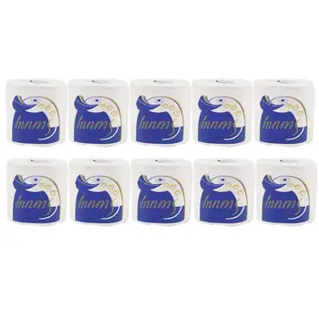 IN STOCK Fast shipping 10 rolls/lot Toilet Roll Paper 3 Layers Comfortable Home Bath Toilet Roll Paper Toilet Paper
IN STOCK Fast shipping 10 rolls/lot Toilet Roll Paper 3 Layers Comfortable Home Bath Toilet Roll Paper Toilet Paper