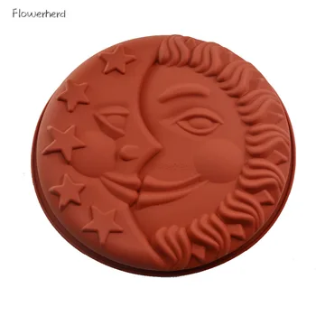 High Temperature Microwave Oven Sun Moon Bread Mold 7.4 Inch Silicone Baking Pan for Cake Oven Silicone Bakeware Cake Decor
High Temperature Microwave Oven Sun Moon Bread Mold 7.4 Inch Silicone Baking Pan for Cake Oven Silicone Bakeware Cake Decor