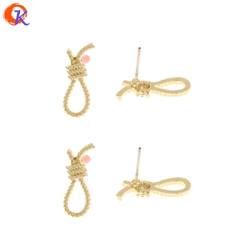 Cordial Design 100Pcs 7*19MM Earrings Stud/Hand Made/Jewelry Accessories/Tie Knot Shape/Earring Findings/DIY Jewelry Making
Cordial Design 100Pcs 7*19MM Earrings Stud/Hand Made/Jewelry Accessories/Tie Knot Shape/Earring Findings/DIY Jewelry Making
