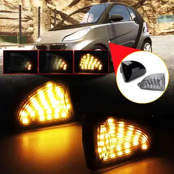 2pcs Dynamic LED Side Marker Lights Flowing Turn Signal Side Repeater Lamp 12V Panel Lamp for Mercedes SMART FORTWO W451
2pcs Dynamic LED Side Marker Lights Flowing Turn Signal Side Repeater Lamp 12V Panel Lamp for Mercedes SMART FORTWO W451