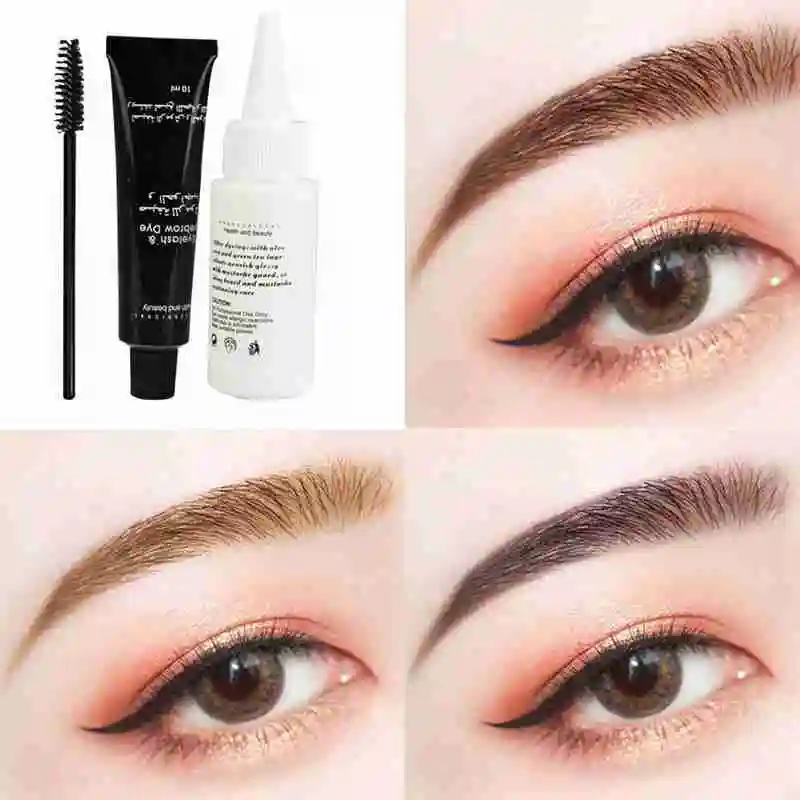 1 Set Eyebrow Dye Kit Eyelashes Cream Professional Natural Plant Color Brow Tint Kit Set Brown Black Eyebrow Gel Easy Dye
1 Set Eyebrow Dye Kit Eyelashes Cream Professional Natural Plant Color Brow Tint Kit Set Brown Black Eyebrow Gel Easy Dye