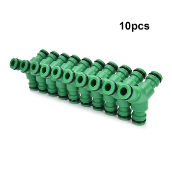 10pcs High Quality Plastic Tee Car Wash Water Pipe Hose Connector Garden Watering Irrigation Connectors
10pcs High Quality Plastic Tee Car Wash Water Pipe Hose Connector Garden Watering Irrigation Connectors