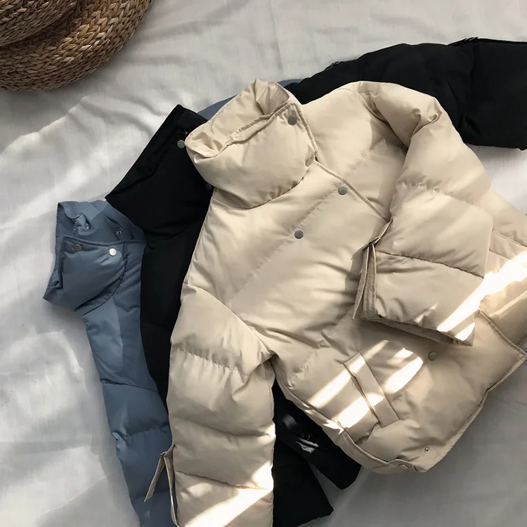 Tao Sichuan Zhicongxi 2018 Winter Versatile Loose-Fit Students Solid Color Stand Collar Cotton Coat down Coat Women's 8902
Tao Sichuan Zhicongxi 2018 Winter Versatile Loose-Fit Students Solid Color Stand Collar Cotton Coat down Coat Women's 8902