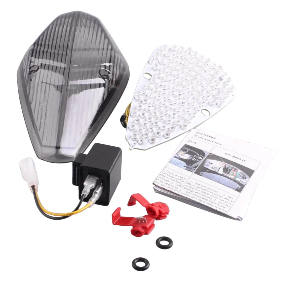 E-Mark Motorcycle Rear Tail Brake Light Turning Signal Lamp For HONDA VTX1300 VTX1800 1800T 2002 2003 2004 2005 2006 2007 2008
E-Mark Motorcycle Rear Tail Brake Light Turning Signal Lamp For HONDA VTX1300 VTX1800 1800T 2002 2003 2004 2005 2006 2007 2008