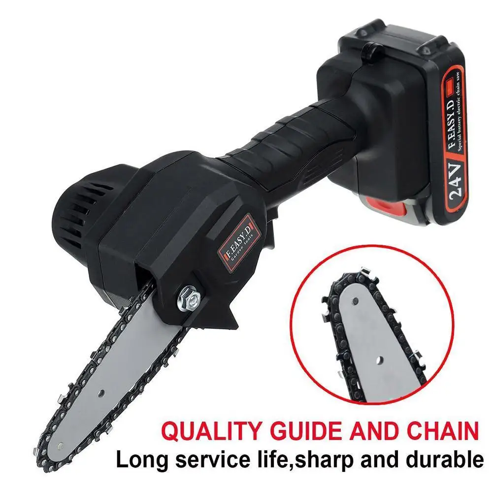 24V Rechargeable MINI Electric Chainsaw Wood Cutting Angle Bracket Adjustable Saw Part Lithium Universal Chain Chainsaw J8Q0
24V Rechargeable MINI Electric Chainsaw Wood Cutting Angle Bracket Adjustable Saw Part Lithium Universal Chain Chainsaw J8Q0