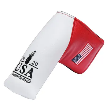 Breakers Golf Blade Putter Cover USA Flag Headcover Synthetic Leather Magnetic Closure for Scotty Cameron Odyssey Taylormade Pin
Breakers Golf Blade Putter Cover USA Flag Headcover Synthetic Leather Magnetic Closure for Scotty Cameron Odyssey Taylormade Pin