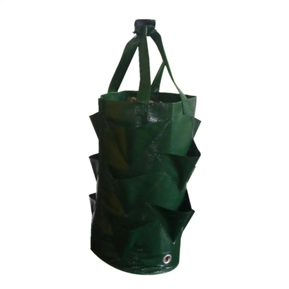 Strawberry Planting Growing Bag 3 Gallons Multi-mouth Container Bags Grow Planter Root Bonsai Plant Pot Garden Supplies
Strawberry Planting Growing Bag 3 Gallons Multi-mouth Container Bags Grow Planter Root Bonsai Plant Pot Garden Supplies