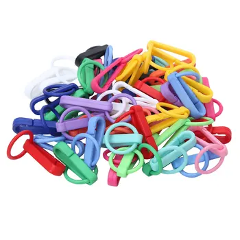 50Pcs Lamp Shape Buckle Snap Hook Plastic Colorful Lobster Clasp DIY Luggage Sewing Handmade Keychain Backpack Bag Accessories
50Pcs Lamp Shape Buckle Snap Hook Plastic Colorful Lobster Clasp DIY Luggage Sewing Handmade Keychain Backpack Bag Accessories