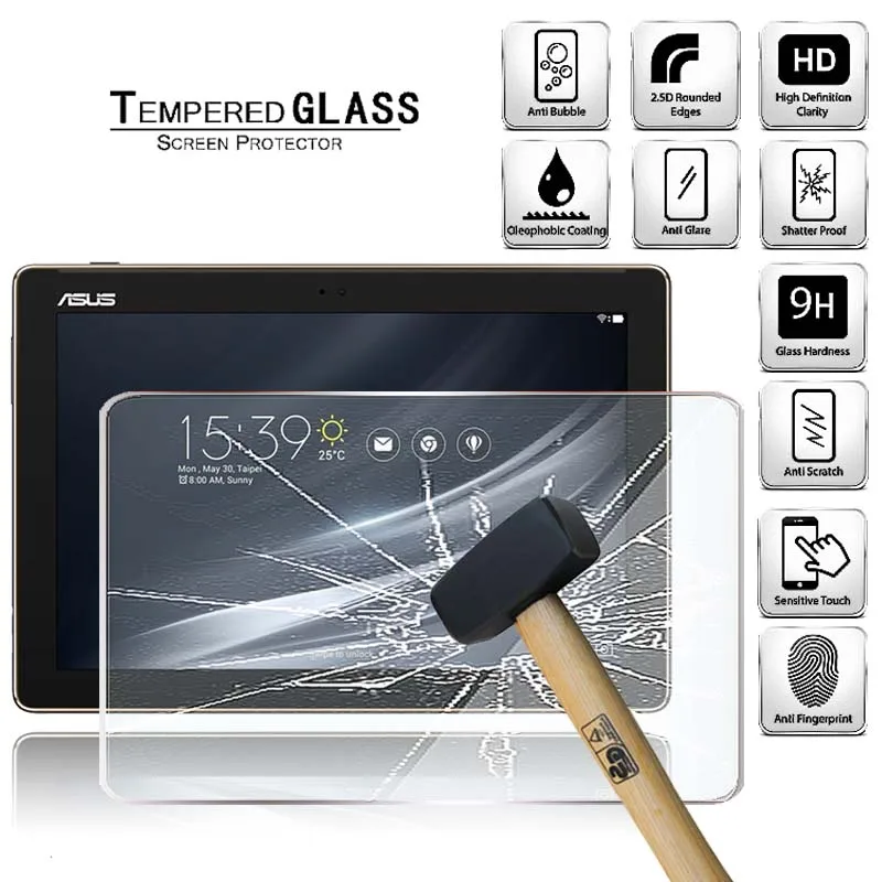 Tablet Tempered Glass Screen Protector Cover for Asus ZenPad 10 Z301M HD Eye Protection Anti-Screen Breakage Tempered Film
Tablet Tempered Glass Screen Protector Cover for Asus ZenPad 10 Z301M HD Eye Protection Anti-Screen Breakage Tempered Film