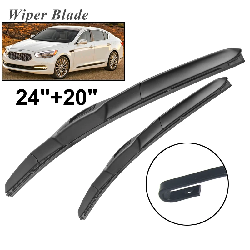 Okowiper RHD & LHD Front Wiper Blades For KIA K900 2015 - 2017 Windshield Windscreen Front Window 24"+20"
Okowiper RHD & LHD Front Wiper Blades For KIA K900 2015 - 2017 Windshield Windscreen Front Window 24"+20"