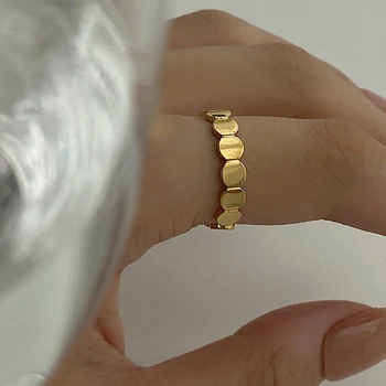 Peri'sBox Gold Silver Color Linked Circle Rings Round Geometric Rings for Women Minimalist Stacking Rings Adjustable 2020 Trendy
Peri'sBox Gold Silver Color Linked Circle Rings Round Geometric Rings for Women Minimalist Stacking Rings Adjustable 2020 Trendy