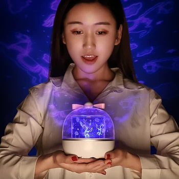 LED Rotating Ball Holiday Lighting Cosmic Starry Ocean Projector Night Light Bed Light Gift Interior Bedroom Decor 
LED Rotating Ball Holiday Lighting Cosmic Starry Ocean Projector Night Light Bed Light Gift Interior Bedroom Decor