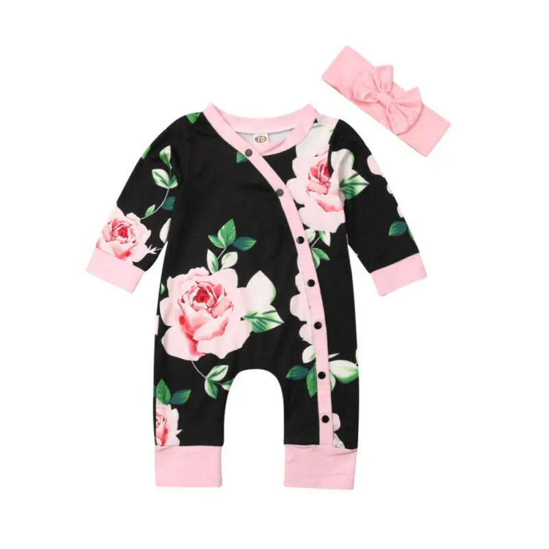 2PCS Kid Baby Girl Clothes Flower Long Sleeve Romper Single Breasted Jumpsuit Headband Outfit
2PCS Kid Baby Girl Clothes Flower Long Sleeve Romper Single Breasted Jumpsuit Headband Outfit