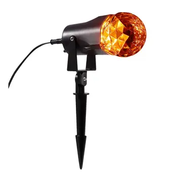 Waterproof Spotlight Rotating Led Projector Light with Flame Lightings for Christmas Festival Decorations Orange+Warm White
Waterproof Spotlight Rotating Led Projector Light with Flame Lightings for Christmas Festival Decorations Orange+Warm White