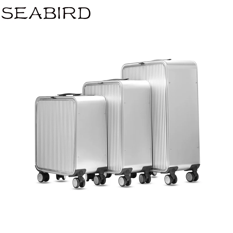 SEABIRD16 "20" 24 "дюйм 100% алюминиевый сплав передний открытый багажник TSA Lock