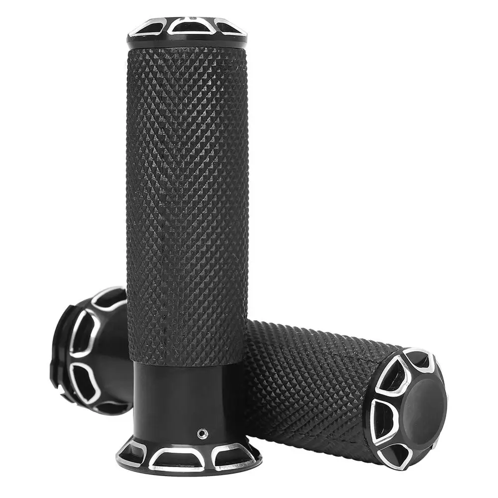 Motorcycle 1" 25mm Universal Aluminum Hand Grips Handlebar For Harley Sportster XL Iron Softail Touring Dyna Honda Bobber Custom
Motorcycle 1" 25mm Universal Aluminum Hand Grips Handlebar For Harley Sportster XL Iron Softail Touring Dyna Honda Bobber Custom