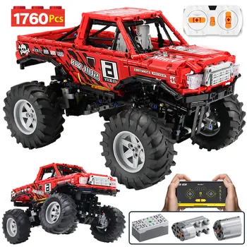 1760Pcs City 4WD Off Road Vehicle Model RC/non-RC Building Block Technic SUV Racing Car Truck Bricks Toys for Boys 
1760Pcs City 4WD Off Road Vehicle Model RC/non-RC Building Block Technic SUV Racing Car Truck Bricks Toys for Boys