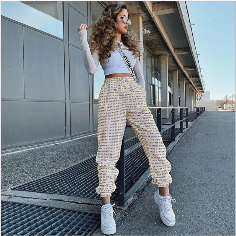 Woman Pants 2020 High Waist Hip Hop Casual Pants Print Straight Trousers Mujer Pantalones Calças Mulher Spodnie женские ан
Woman Pants 2020 High Waist Hip Hop Casual Pants Print Straight Trousers Mujer Pantalones Calças Mulher Spodnie женские ан