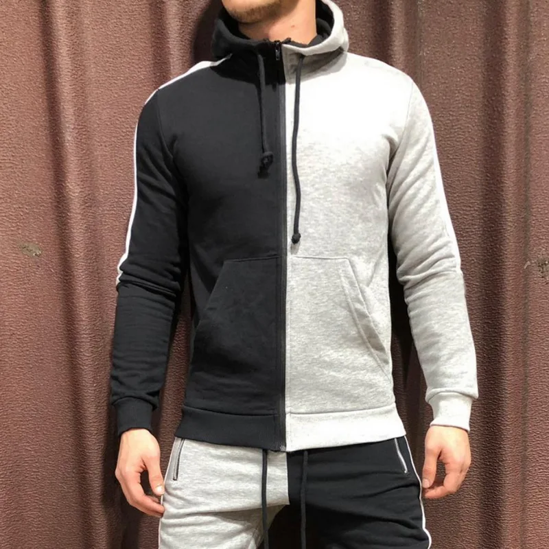 Brand Men Hoodies 2019 New Fashion Autumn Patchwork Sweatshirts Sporting Patchwork Hoodies Slim Tracksuit Clothing
Brand Men Hoodies 2019 New Fashion Autumn Patchwork Sweatshirts Sporting Patchwork Hoodies Slim Tracksuit Clothing