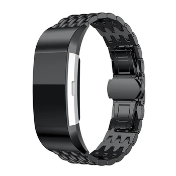 elenxs Stainless Steel Strap Smart Band Replacement Metal Chain Belt Bracelet Wrist Band for charge 2
elenxs Stainless Steel Strap Smart Band Replacement Metal Chain Belt Bracelet Wrist Band for charge 2