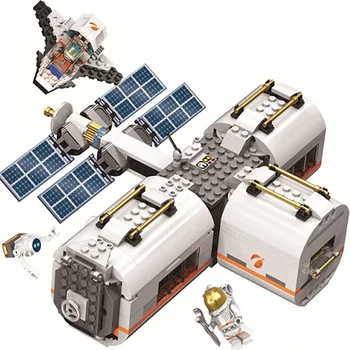City Spaceflight Modular Space Station Robot Figure lepining Model Building Blocks kids set 11386 Toys for Children Gifts
City Spaceflight Modular Space Station Robot Figure lepining Model Building Blocks kids set 11386 Toys for Children Gifts