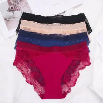 Sexy Lace Plus Size Women Underwear Panties Women's Transparent Floral Ice Silk Seamless Underwear Hollow Out Briefs 1Pc
Sexy Lace Plus Size Women Underwear Panties Women's Transparent Floral Ice Silk Seamless Underwear Hollow Out Briefs 1Pc