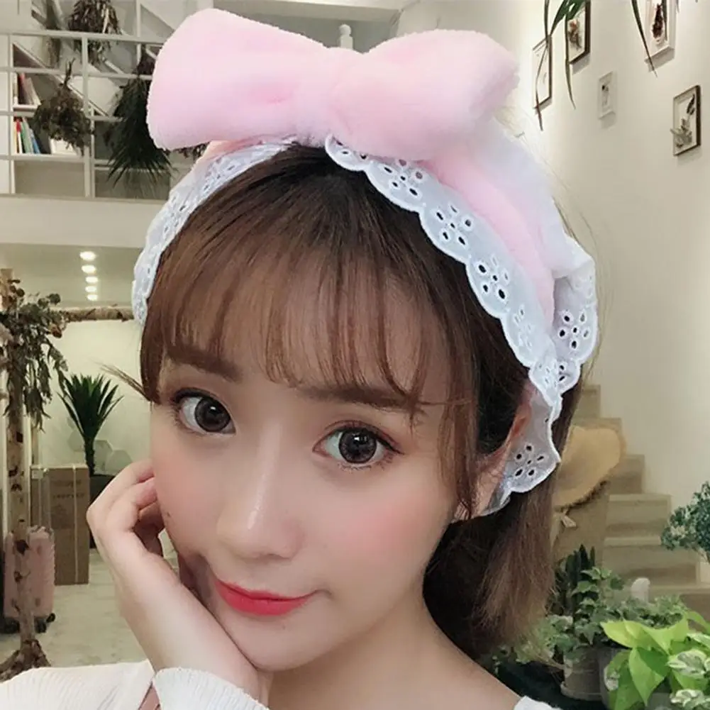 Coral Fleece Makeup Bow Headband For Women Wash Face Lady Bath Mask Cosmetic Hairband Elastic Soft Turban Hair Accessories Hair
Coral Fleece Makeup Bow Headband For Women Wash Face Lady Bath Mask Cosmetic Hairband Elastic Soft Turban Hair Accessories Hair