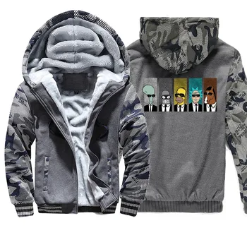 Funny Cartoon Anime Doc and Mharti Jackets Zipper Men Hoodies Sweatshirt Camouflage Streetwear Winter Thick Fleece Warm Coats
Funny Cartoon Anime Doc and Mharti Jackets Zipper Men Hoodies Sweatshirt Camouflage Streetwear Winter Thick Fleece Warm Coats