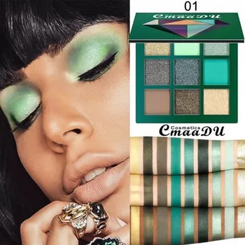 High Quality Portable 9 Colors Eyeshadow Palette Set Shimmer Eyeshadow Cream Makeup Eye Shadow Palettes Kit Waterproof Cosmetics
High Quality Portable 9 Colors Eyeshadow Palette Set Shimmer Eyeshadow Cream Makeup Eye Shadow Palettes Kit Waterproof Cosmetics