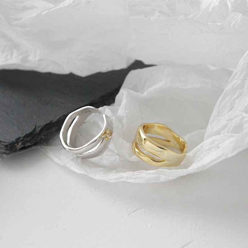 Irregular Sterling Silver Korea Rings For Women Resizable Handmade Bague Femme Argent 925 Accesorios Mujer Moda 2019 Jewelry
Irregular Sterling Silver Korea Rings For Women Resizable Handmade Bague Femme Argent 925 Accesorios Mujer Moda 2019 Jewelry