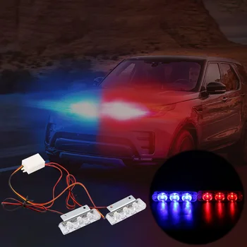 LEEPEE Emergency Warning Rear Tail Lamps Car Truck Motorcycle Police Flashing LED Brake Stop Lights 4 LED Strobe Light 2Pcs
LEEPEE Emergency Warning Rear Tail Lamps Car Truck Motorcycle Police Flashing LED Brake Stop Lights 4 LED Strobe Light 2Pcs