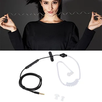 SOONHUA In-Ear Headset Air Tube Security Earpiece Professional Audio-Visual Single Earphone With Ear Plug For IOS For Android 
SOONHUA In-Ear Headset Air Tube Security Earpiece Professional Audio-Visual Single Earphone With Ear Plug For IOS For Android