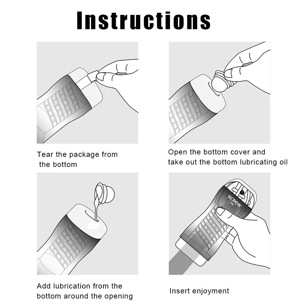 Как Использовать Мужской Мастурбатор