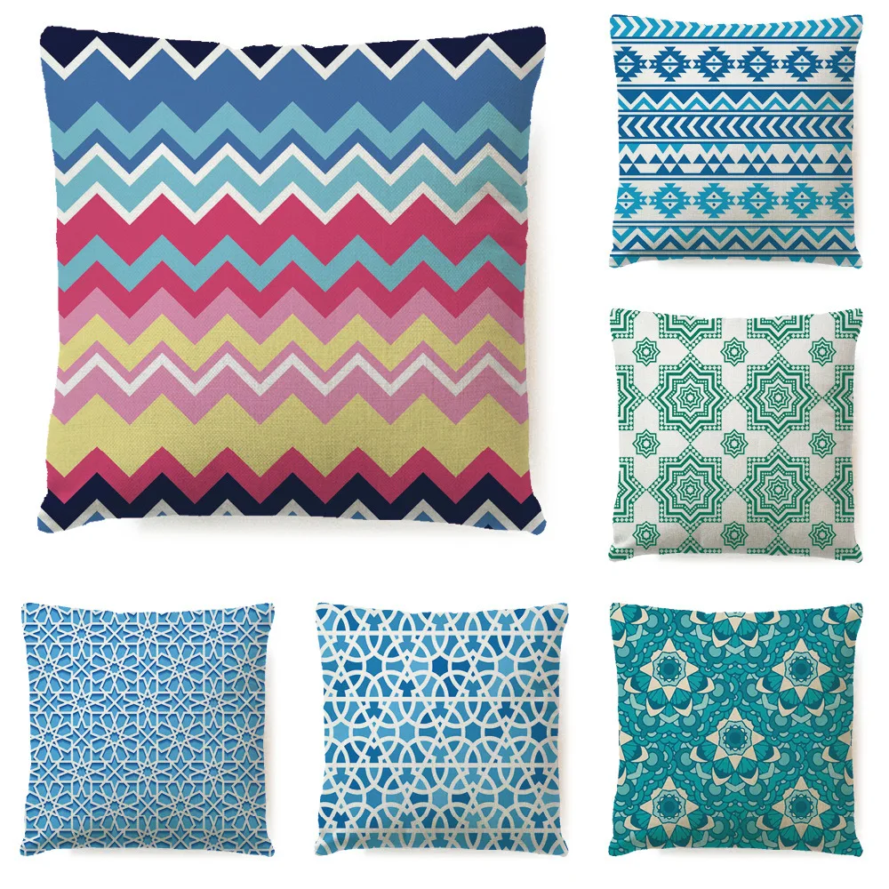 New geometric lines broken line wave line cushion pillow cover office waist pillow cover
New geometric lines broken line wave line cushion pillow cover office waist pillow cover