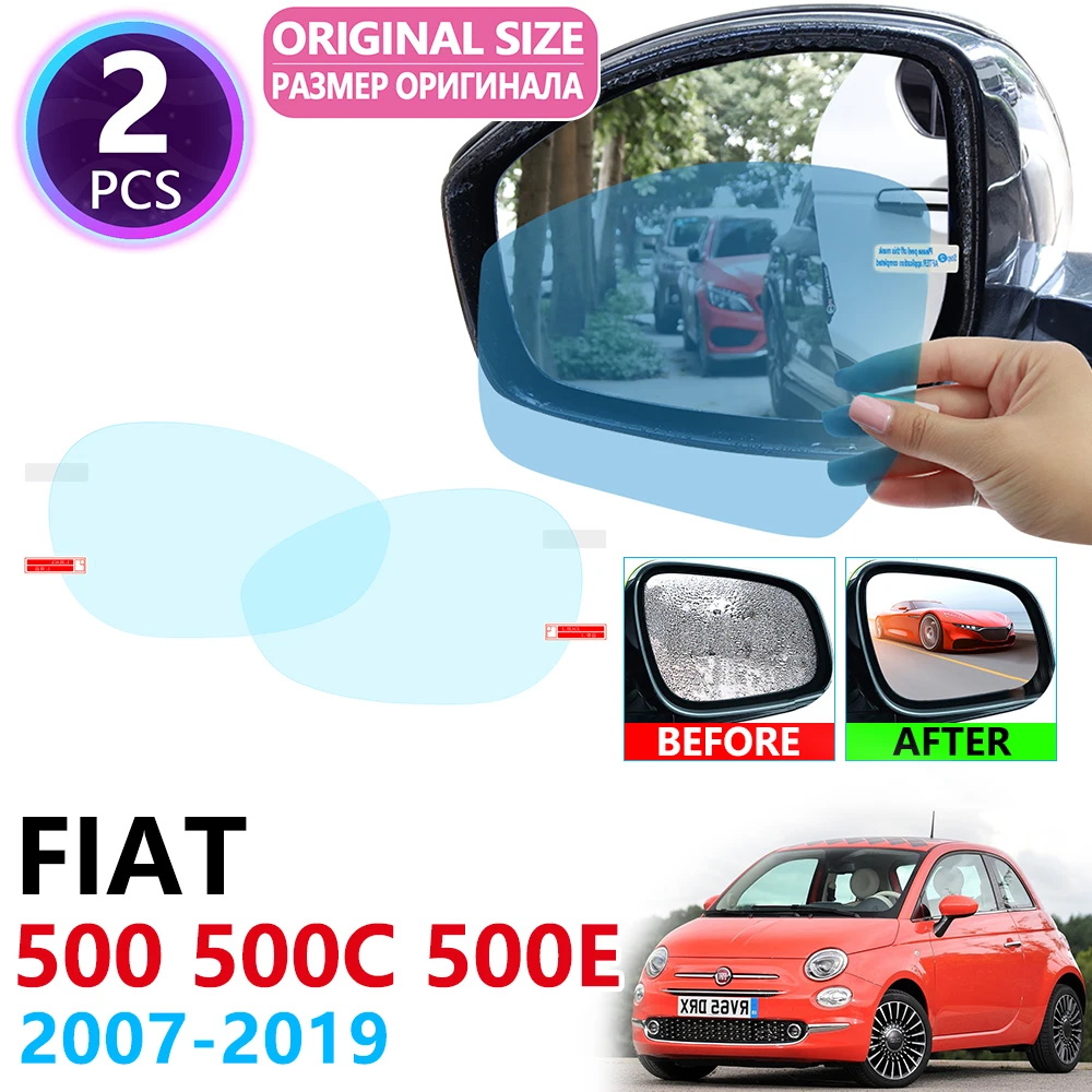 for Fiat 500 500C 500e Abarth 2007~2019 Full Cover Rearview Mirror Rainproof Anti Fog Film Accessories 2008 2013 2016 2017 2018
for Fiat 500 500C 500e Abarth 2007~2019 Full Cover Rearview Mirror Rainproof Anti Fog Film Accessories 2008 2013 2016 2017 2018