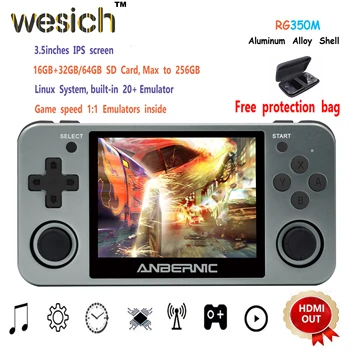 WESICH Retro game RG350M Video games Upgrade game console ps1 game 64bit opendingux 3.5 inch 2500+ games RG350m Child gift
WESICH Retro game RG350M Video games Upgrade game console ps1 game 64bit opendingux 3.5 inch 2500+ games RG350m Child gift
