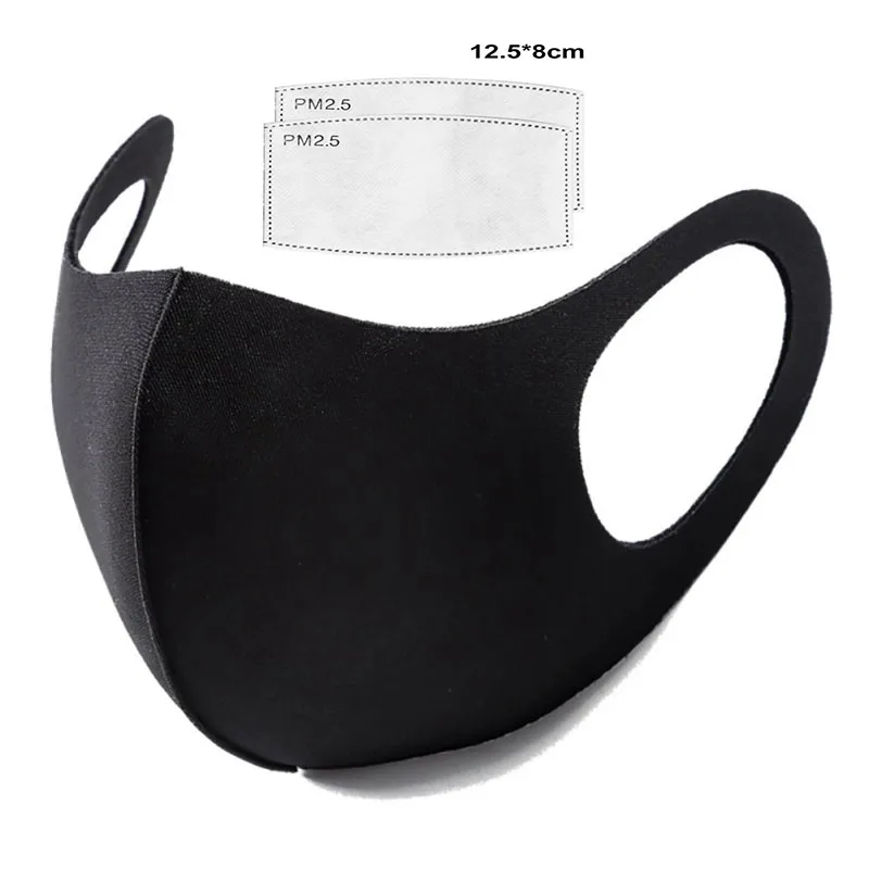 

Anti-smog Activated Carbon Mask Pm2.5 Dust Masks 5 Layers Filter Reusable Towel Mask Filters KN95 N95 Masks Face Mask Filter