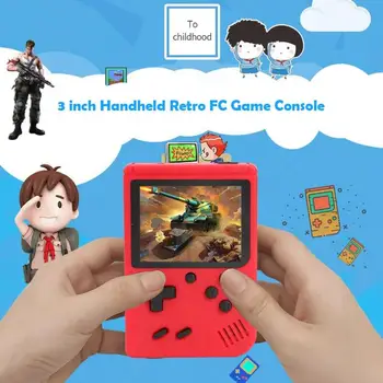 3 inch Handheld Video Game Retro FC Game Console Built-in 400 Classic Games 8 Bit Portable 8 Bit Gaming Player for FC Game Toys
3 inch Handheld Video Game Retro FC Game Console Built-in 400 Classic Games 8 Bit Portable 8 Bit Gaming Player for FC Game Toys