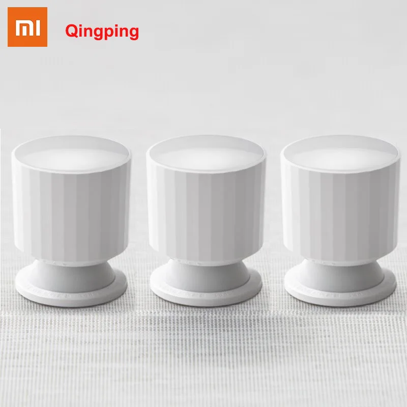 Xiaomi Mijia qingping Human Body / pet Sensor Smart Movement Motion & light SensorMagnetic split base For Mi home App | Электроника