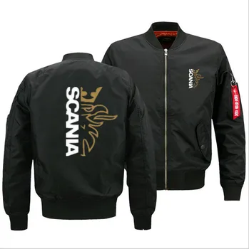 New Men's Bomber Jacket Army Military Flight Pilot Jackets SCANIA Logo Print Waterproof Coat Thin Autumn Outerwear dropship
New Men's Bomber Jacket Army Military Flight Pilot Jackets SCANIA Logo Print Waterproof Coat Thin Autumn Outerwear dropship