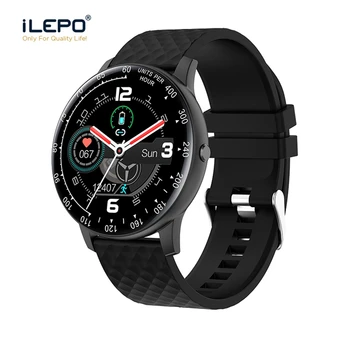 iLEPO Smart Watch Men IP67 Waterproof Touch Screen Smart Clock Heart Rate Blood Pressure Monitor Women Sports Fitness Watches
iLEPO Smart Watch Men IP67 Waterproof Touch Screen Smart Clock Heart Rate Blood Pressure Monitor Women Sports Fitness Watches