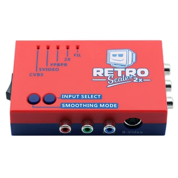 A/V To Hdmi Converter And Line-Doubler For Ps2/N64/Nes/Sega Dreamcast/Saturn/Md1/Md2 Retro Game Consoles
A/V To Hdmi Converter And Line-Doubler For Ps2/N64/Nes/Sega Dreamcast/Saturn/Md1/Md2 Retro Game Consoles